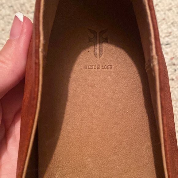 Frye slip on leather casual shoes size 7.5 - Picture 2 of 5